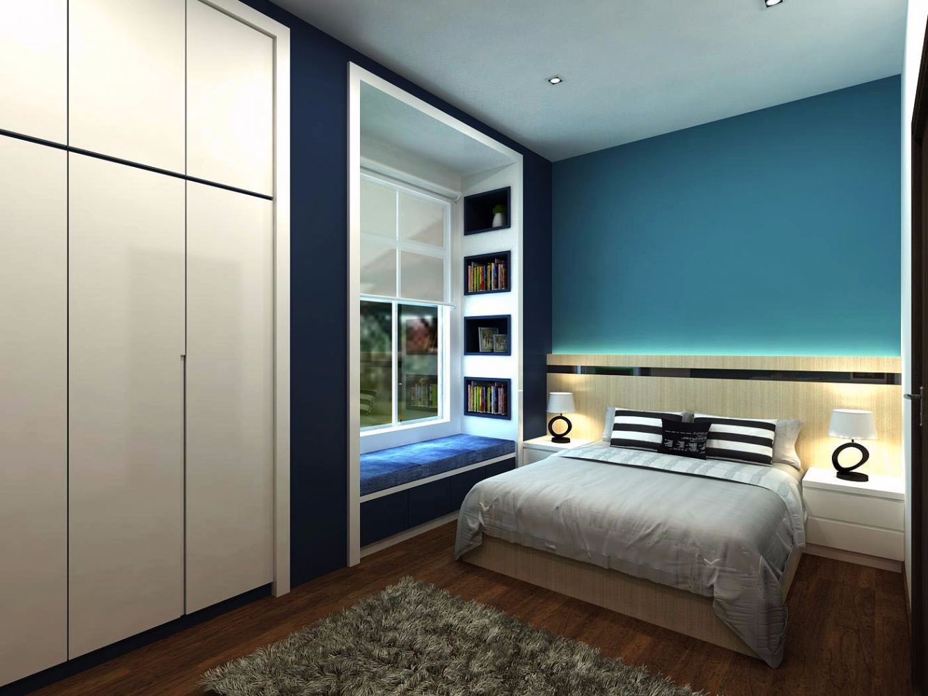 Master bedroom interior design Singapore HDB