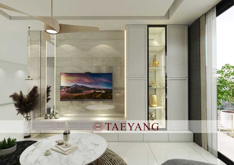 Living area design Singapore