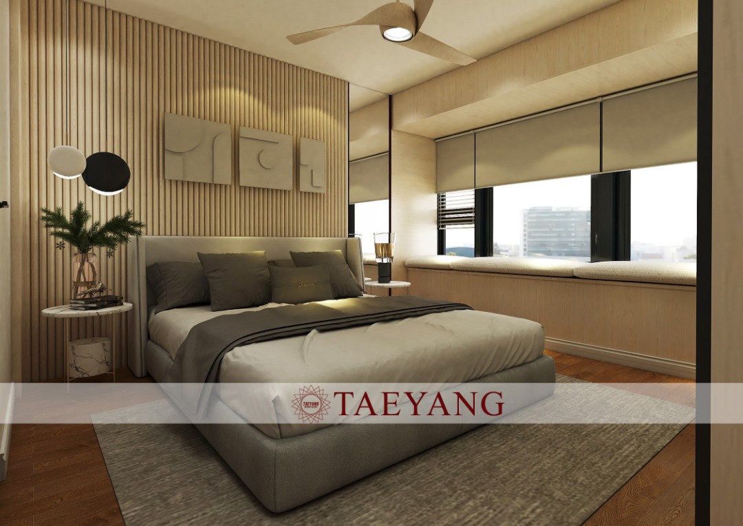 Interior design project Singapore completed renovation